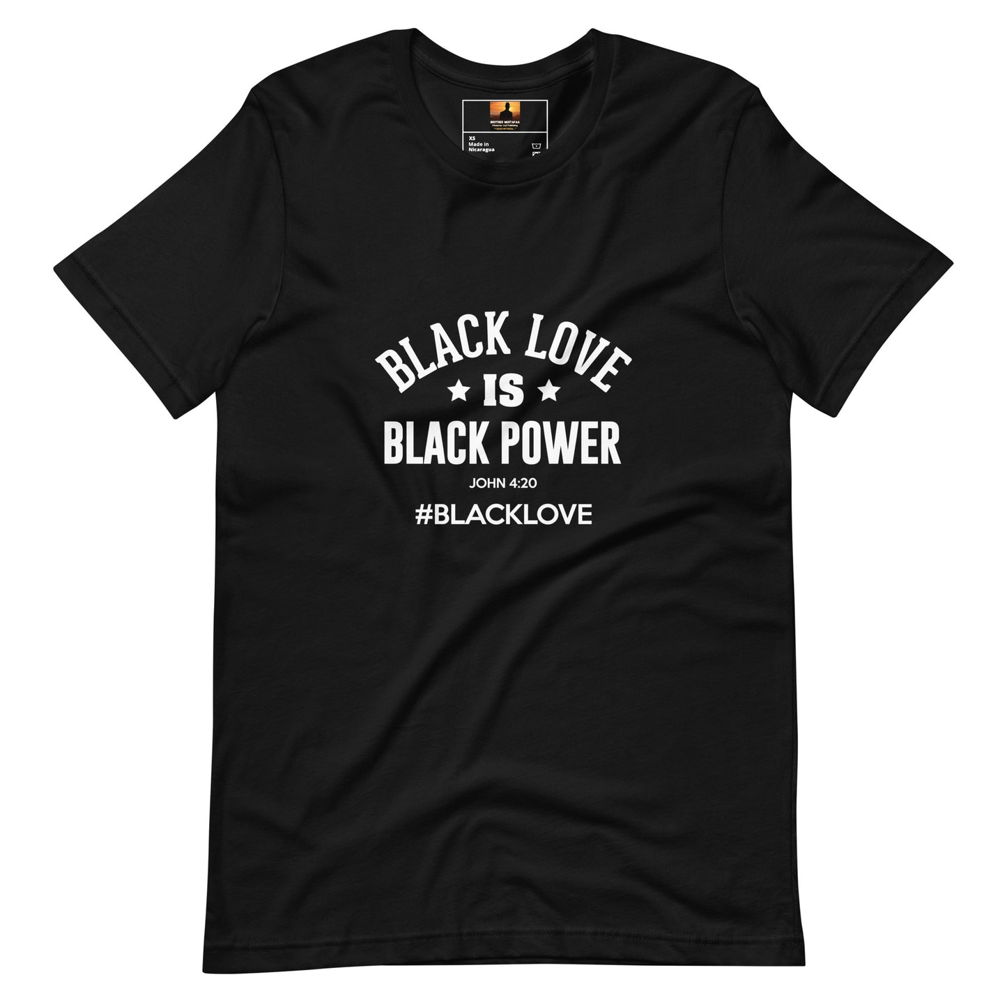 Black Love Is Black Power Unisex t-shirt